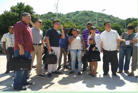 公司接待古巴考察团参观调研